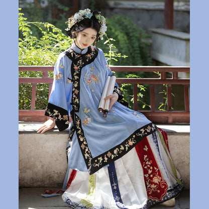 Dayuan Luoyi Classical Qing Dynasty Han Women Hanfu