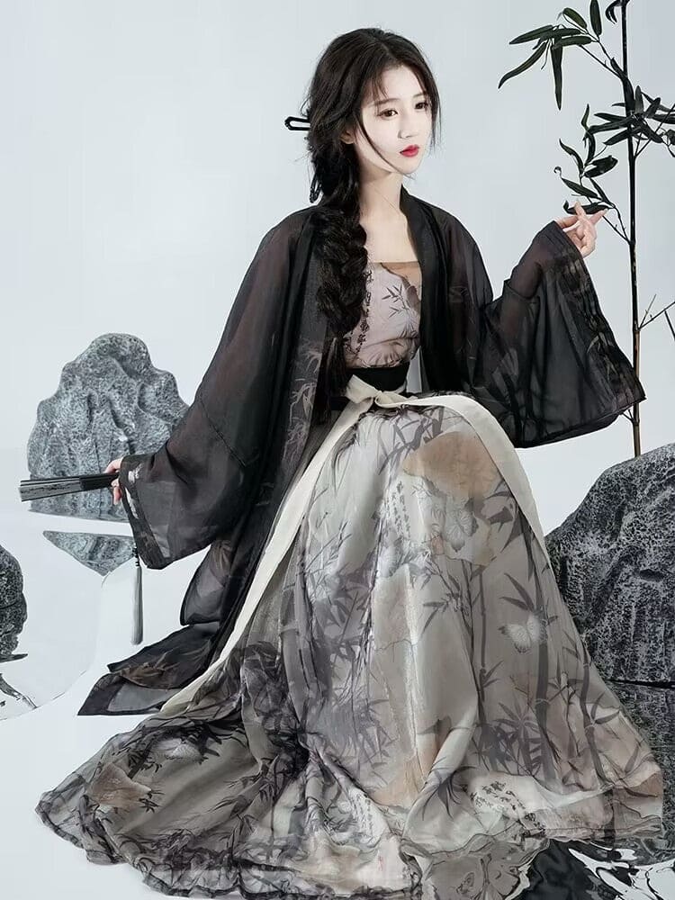 Original Song Dynasty Traditional Hanfu Qipao Cheongsam Dress Skirt, gifts for women 2024