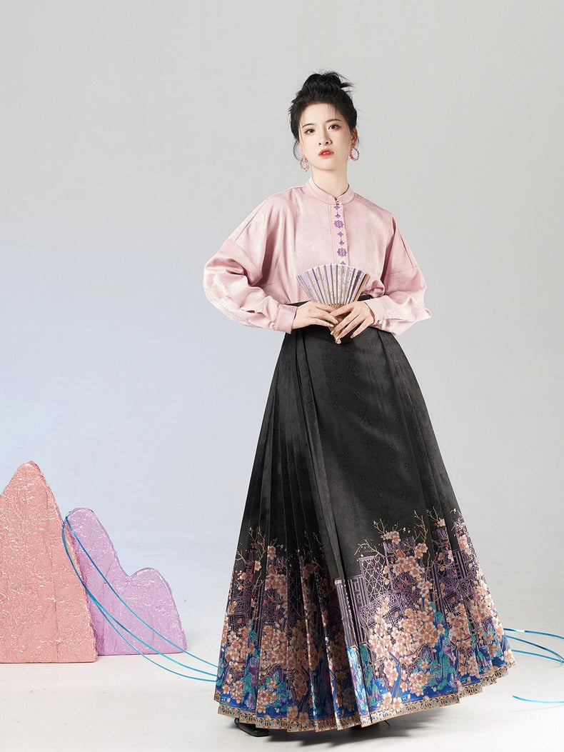 Timeless Elegance Modern Hanfu Qipao Cheongsam Dress Skirt, gifts for women 2024