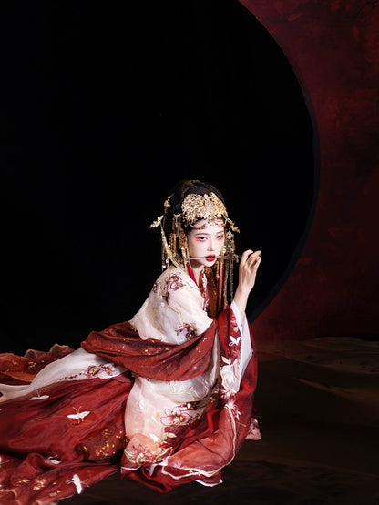 Ethereal Dreamscape Series Supreme Hanfu-Starlit Blossoming