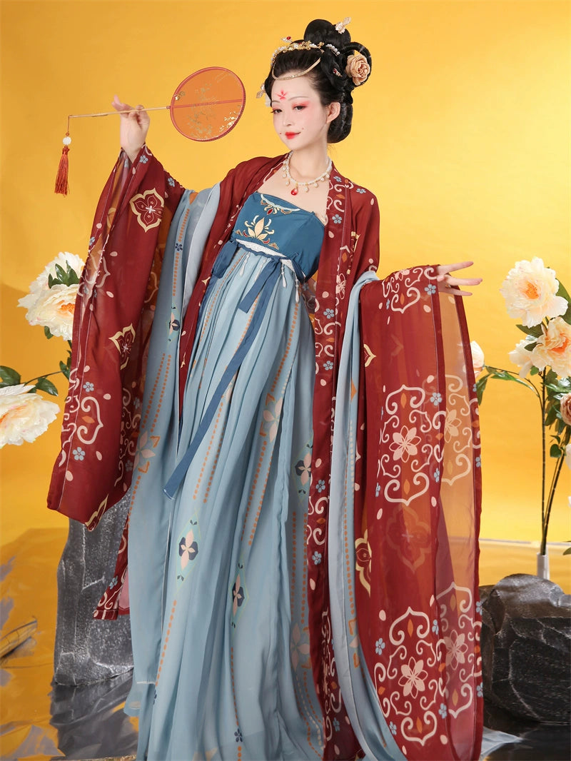 Original Hanfu women's Tang Dynasty Supreme Beauty PLUS SIZE