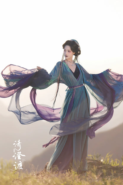 Costume Series Qin Han Hanfu Dance Skirt