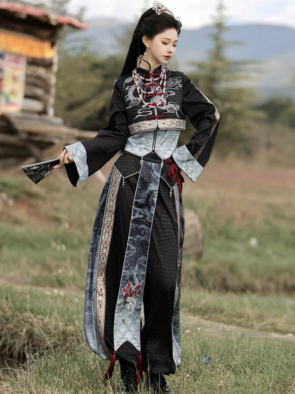 Lookbook Series Modern Hanfu 2025 Snake Abyss