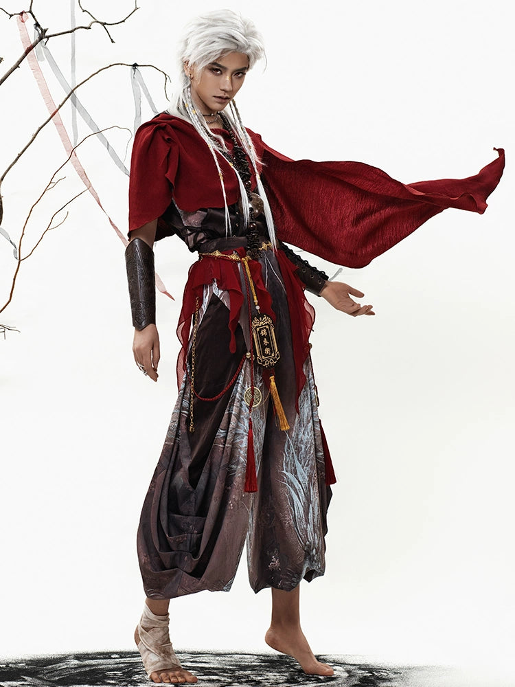 Flower Poetry Unisex Hanfu Phoeniceather
