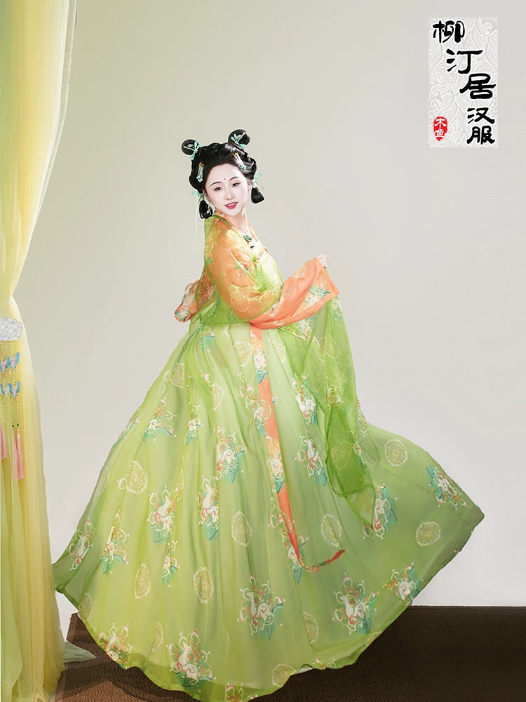 Lookbook Series Summer Autumn Hanfu Nine-colored Deer Second Verion