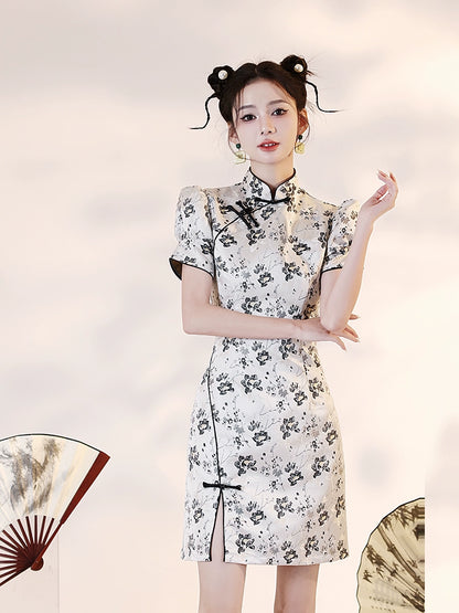 New Chinese Style Cheongsam Qipao Girlish Dressy Casual 26