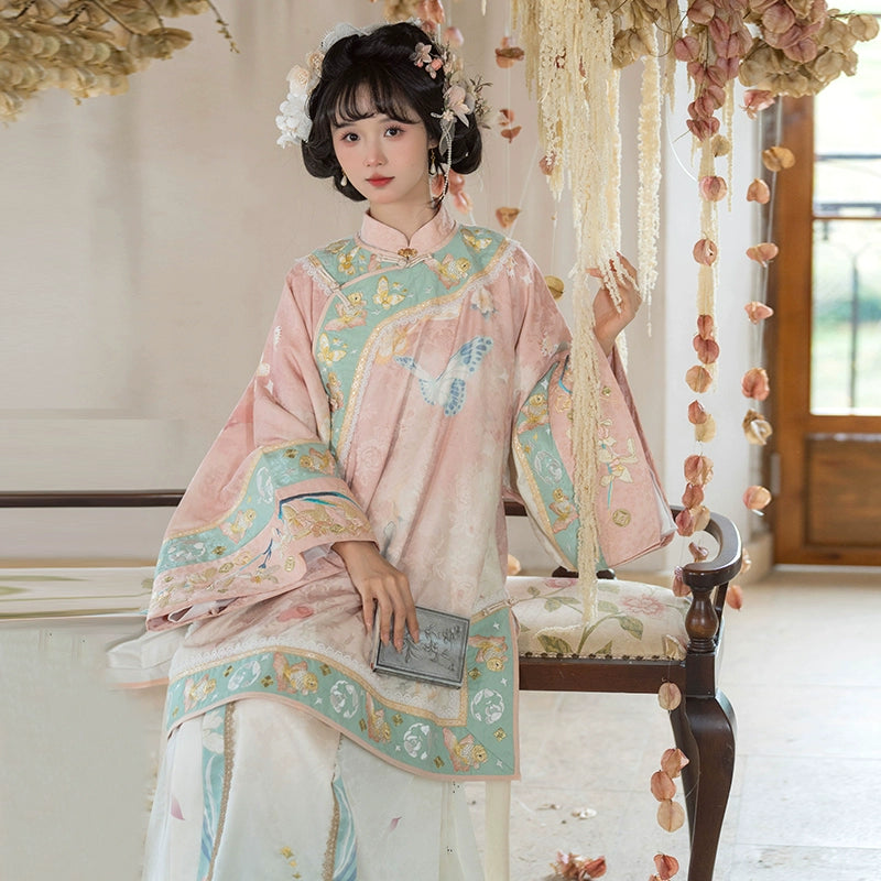 Lookbook Series Modern Hanfu 2025 Powder Makeup Jade