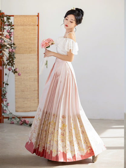 Lookbook Series Dreams Modern Hanfu Mamian Skirt