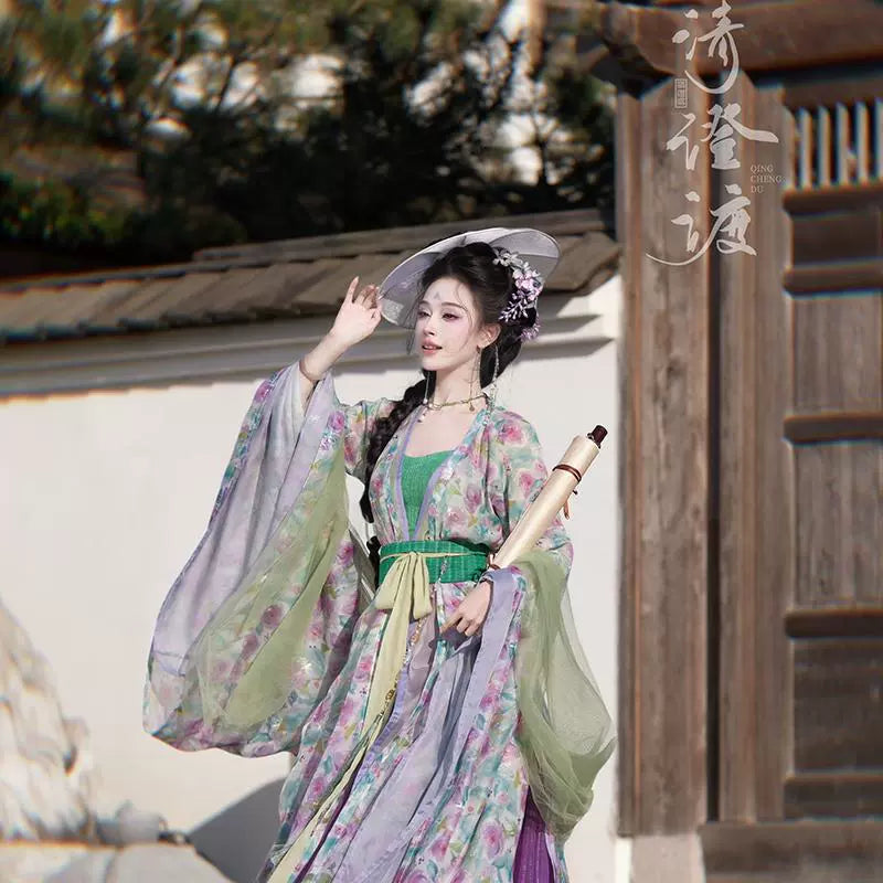 Costume Series Hou Qin Hanfu Dance Skirt