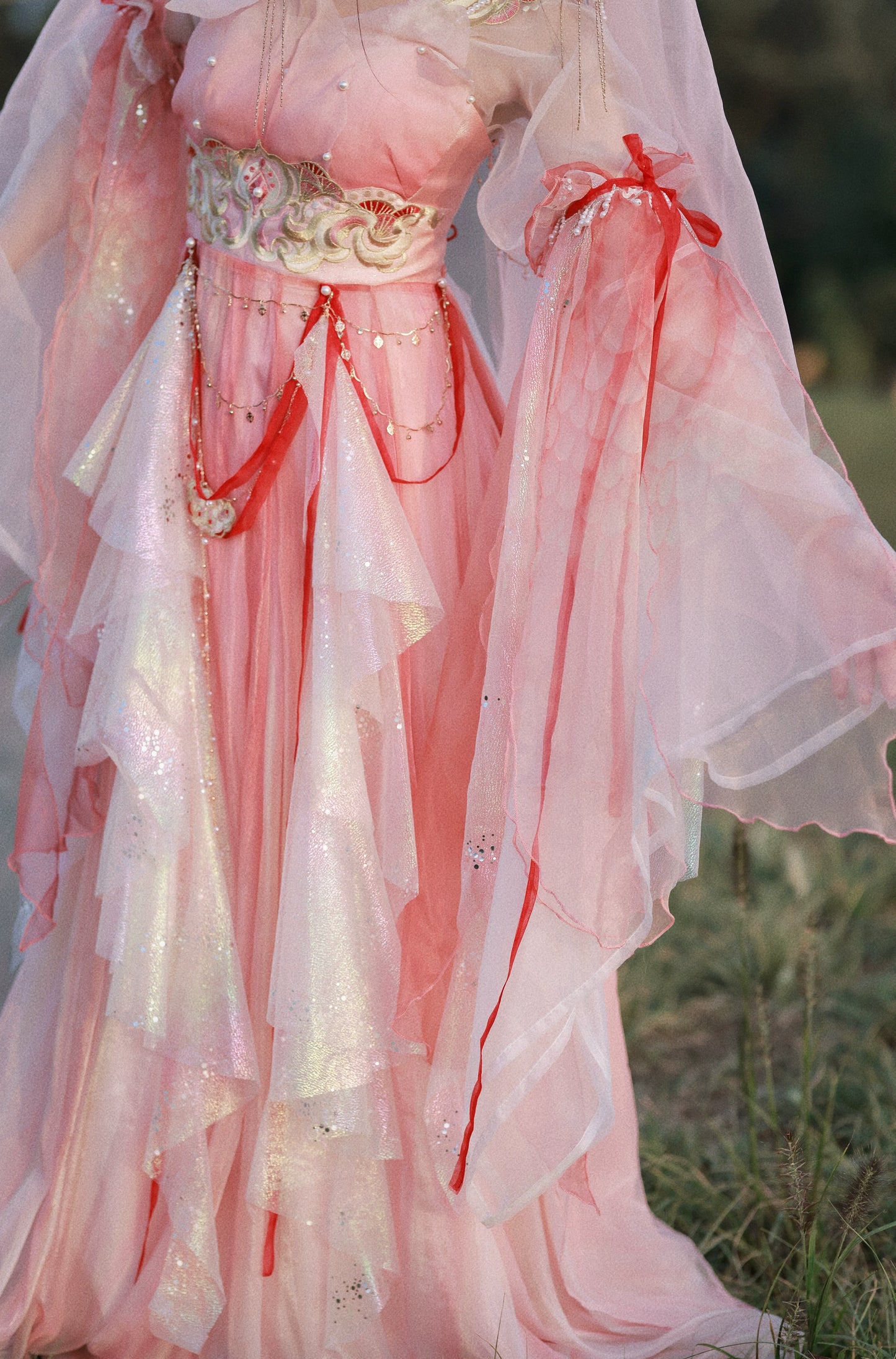 Lookbook Series Tang Hanfu Western Pink Princess