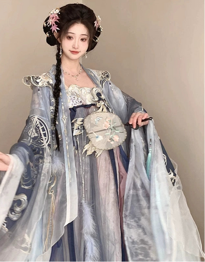 Ethereal Dreamscape Series Supreme Hanfu-Cranetide