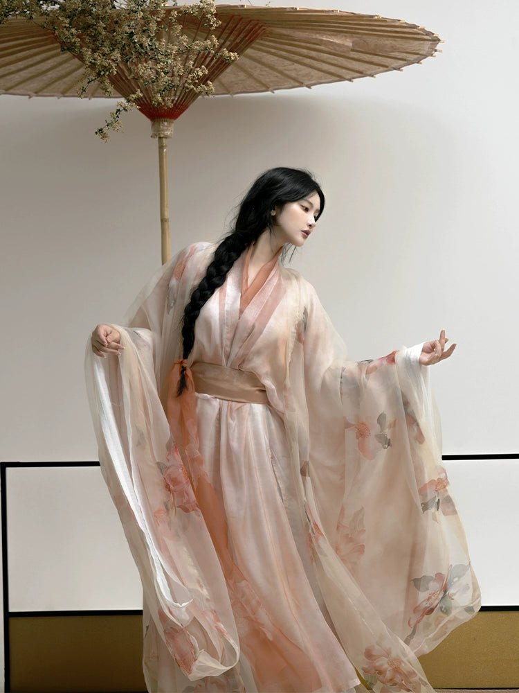 Lookbook Series Summer Autumn Hanfu Floating Drunkenness