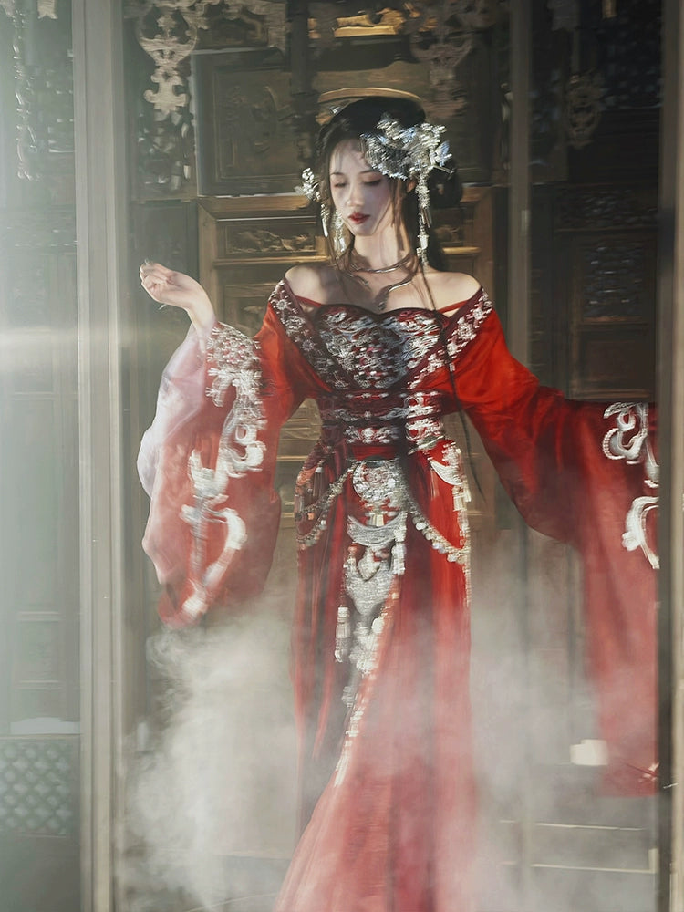 Exotic Series Cupid's Venomous Charm Hanfu Dress