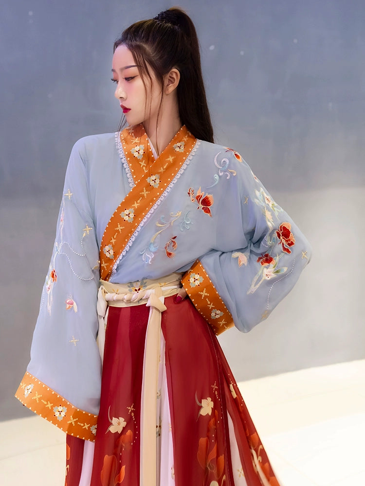 LOOKBOOK SERIES Jin Dynasty Long-Sleeved Shirt Hanfu