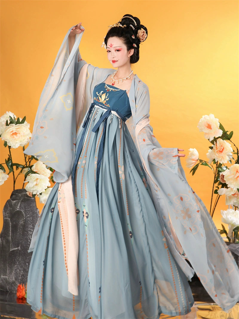 Original Hanfu women's Tang Dynasty Supreme Beauty PLUS SIZE