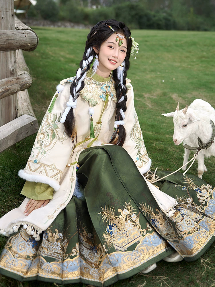 Lookbook Series Cangshan Dusk Snow Winter Hanfu