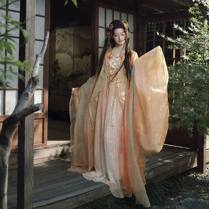 Timeless Fragrance Series Flying Flower Order Hanfu