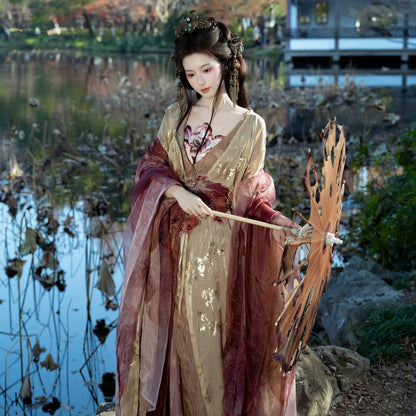 Timeless Fragrance Series Withered Lotus Hanfu
