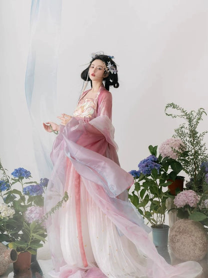 LOOKBOOK SERIES Tang Dynasty Embroidering Shirt Hanfu