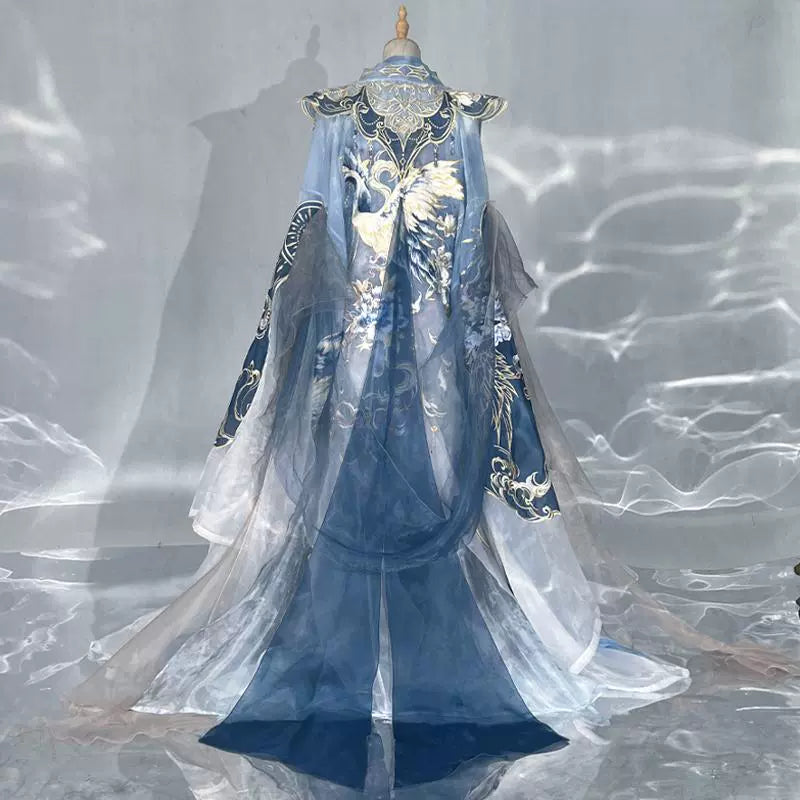 Ethereal Dreamscape Series Supreme Hanfu-Cranetide