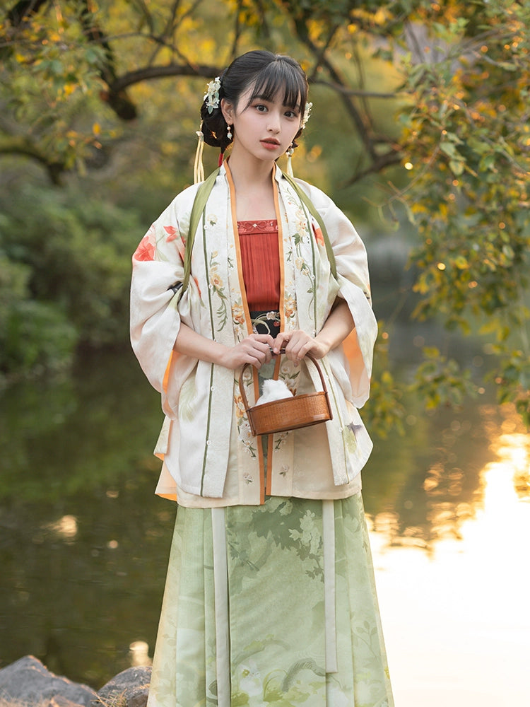 Lin Jian Yue Tu : Herbal-Release Skirt