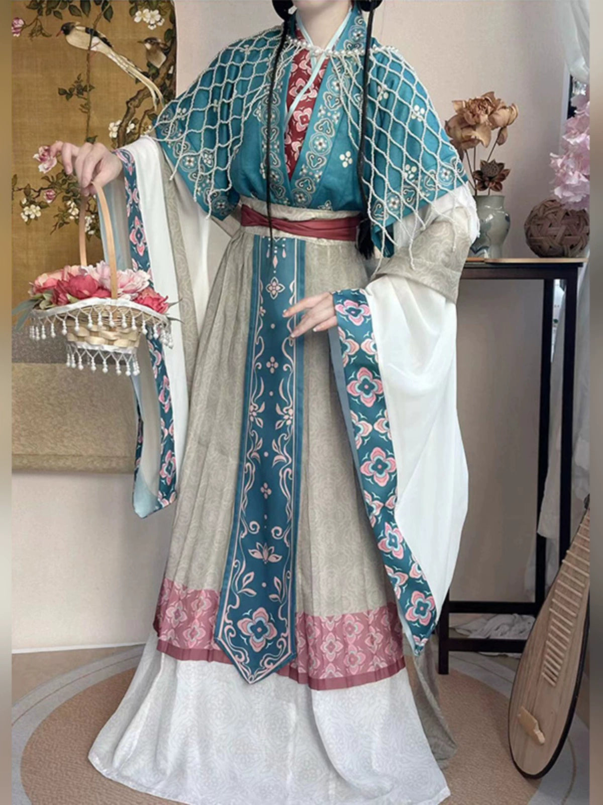 Lookbook Series Black Phoenix Wei Jin Hanfu