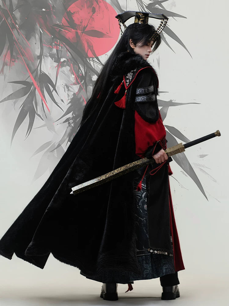 Flower Poetry Man Hanfu Divine Guardian