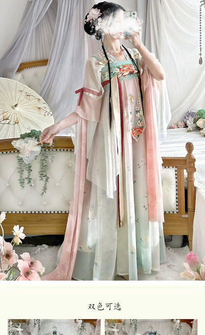 Lookbook Series Xiyao Tang-Style Chest-Length Skirt