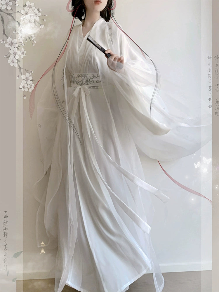 Picks Hype Series Hanfu Silver Princess