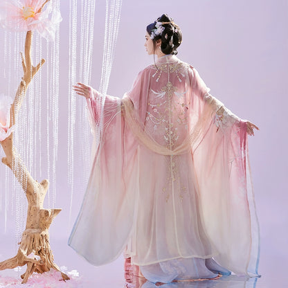 Lookbook Series Tang Hanfu 2025 White Jade Orb