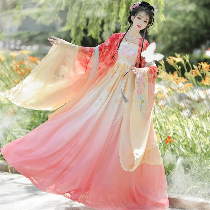 LOOKBOOK SERIES Tang Dynasty Fairy-Sleeved Shirt Hanfu