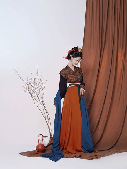 Lookbook Series Painted Pottery Autumn Tang Hanfu