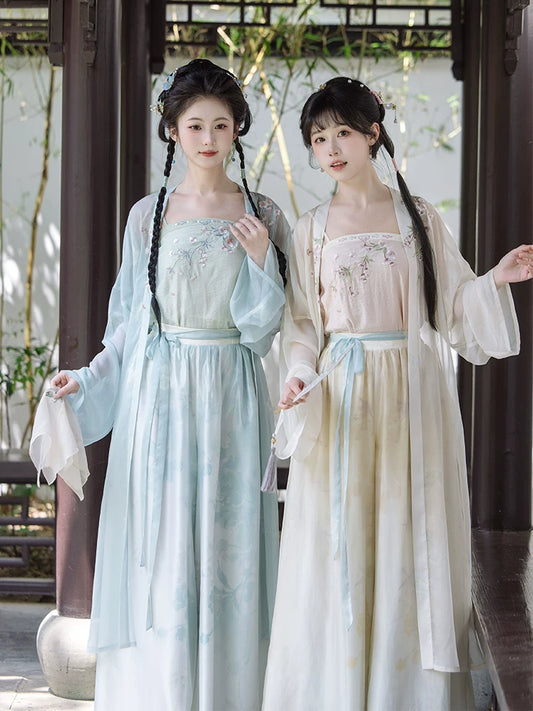 Lookbook Series Peach Blossom Dock Listening to Rain