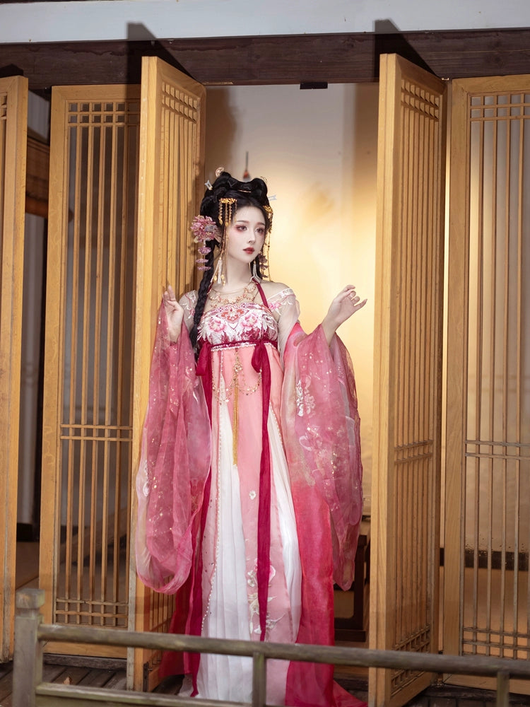 Cloud-Kissing Nature Series Da Ji Tang Hanfu