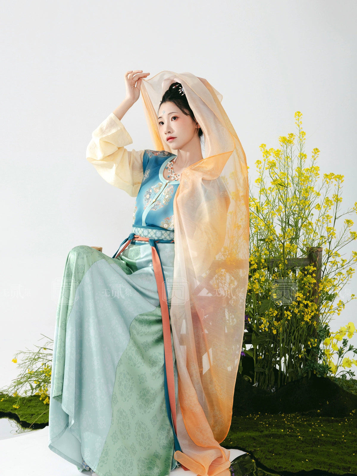 Lookbook Series Gu Meng Chang'an Autumn Tang Hanfu