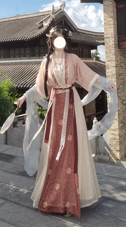 Lookbook Series Ethnic Minority Hanfu Four Seasons Song