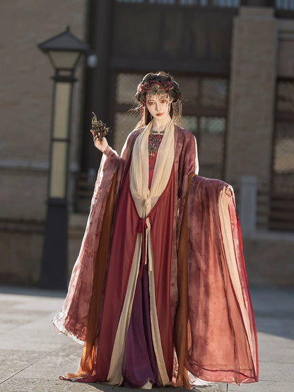 Picks Hype Series Hanfu Crimson Swallowtail