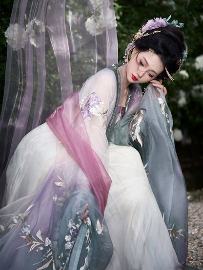 Ethereal Dreamscape Series Supreme Hanfu-Purple Kite