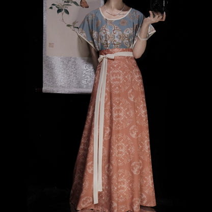 Lookbook Series Princess Changning Tang Dynasty Jacket Eight Broken Skirt