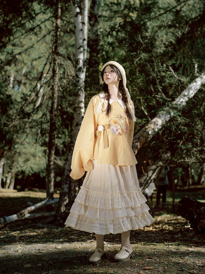 Lookbook Series Ming Autumn Hanfu Chrysanthemum