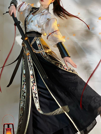 Ethereal Dreamscape Series Supreme Hanfu-Starfire Spark