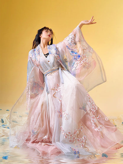 Ethereal Dreamscape Series Supreme Hanfu-Butterfly in Zhou's Dream