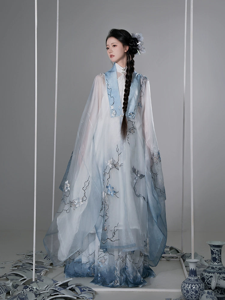 Ethereal Dreamscape Series Supreme Hanfu-Celadon