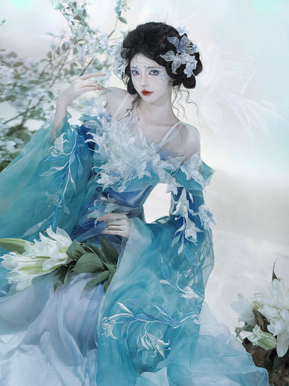 Twelve Flower Goddesses Series 2.0-Icy Gauze Lily