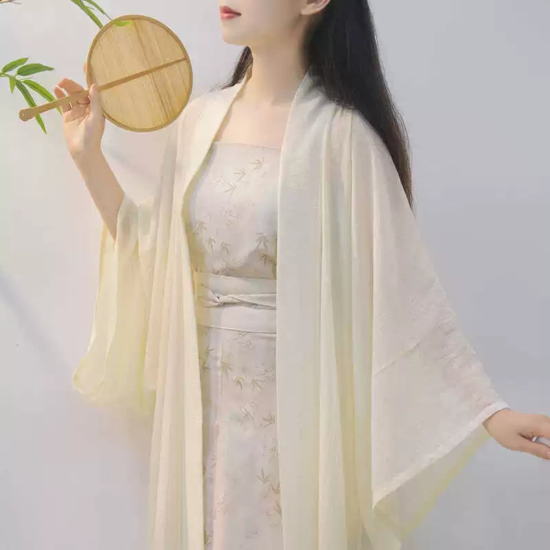 Lookbook Series Song Dynasty Hanfu Eight-Ripped Skirt Daily