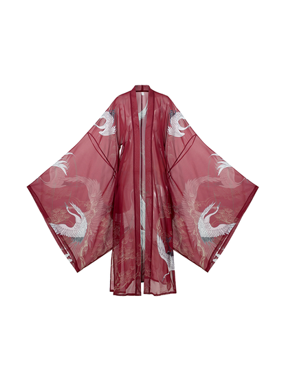 Song He Xian : Telomerase-Skirt-Large Sleeve Shirt