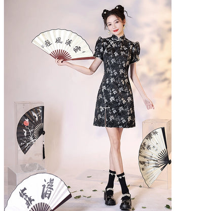 New Chinese Style Cheongsam Qipao Girlish Dressy Casual 18