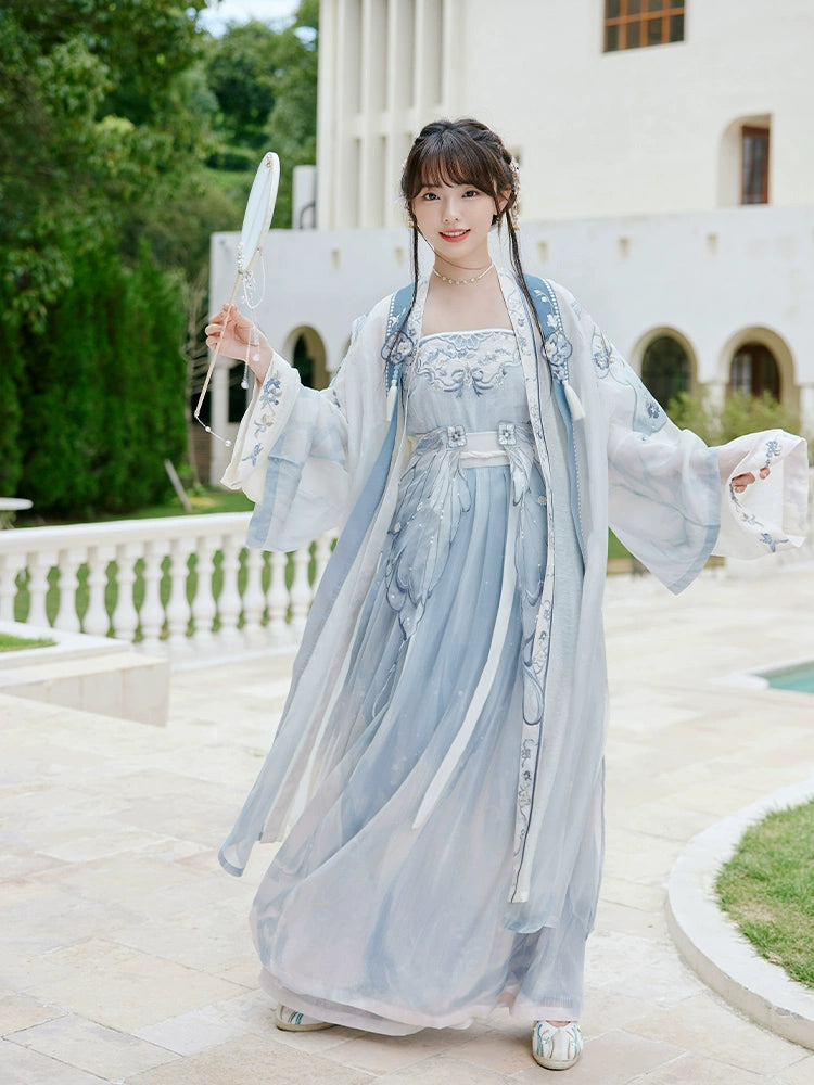 Huayue Zhi Shen Qingkong Lan : Serene Cyan