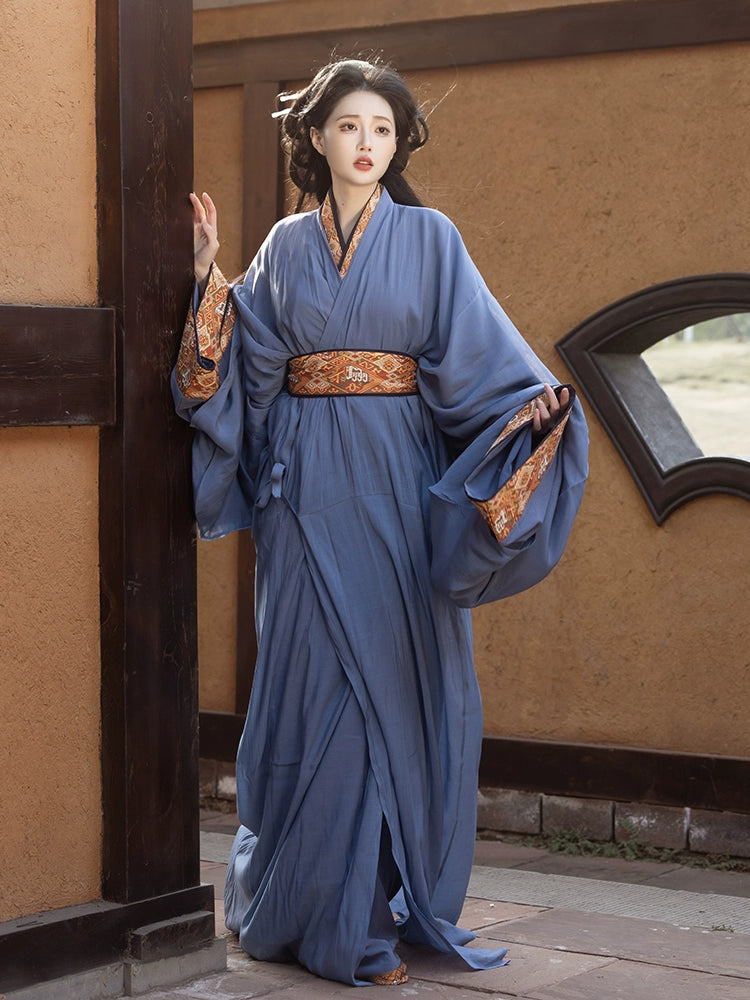 Women's Hanfu Warring States Robe Trailing Women DRESS