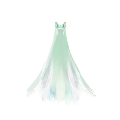 Mythology Series Aura Nix Embroidered Myrobalan Skirt Hanfu